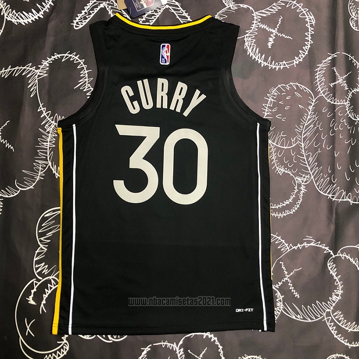 Camiseta Golden State Warriors Stephen Curry #30 Select Series 2022 Negro